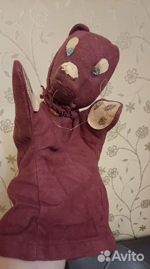 Театральная игрушка перчаточная. Винтаж