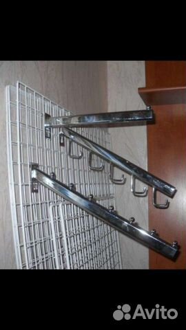 Кронштейн для решёток, хром