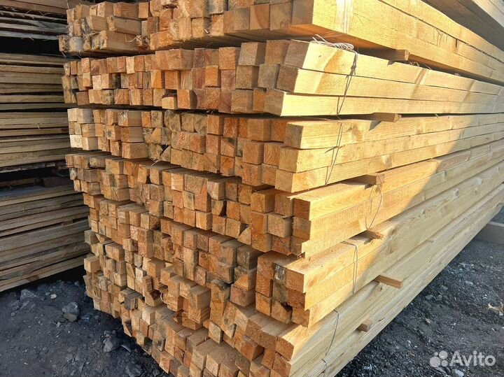 Брус обрезной 200х200х6000мм с доставкой