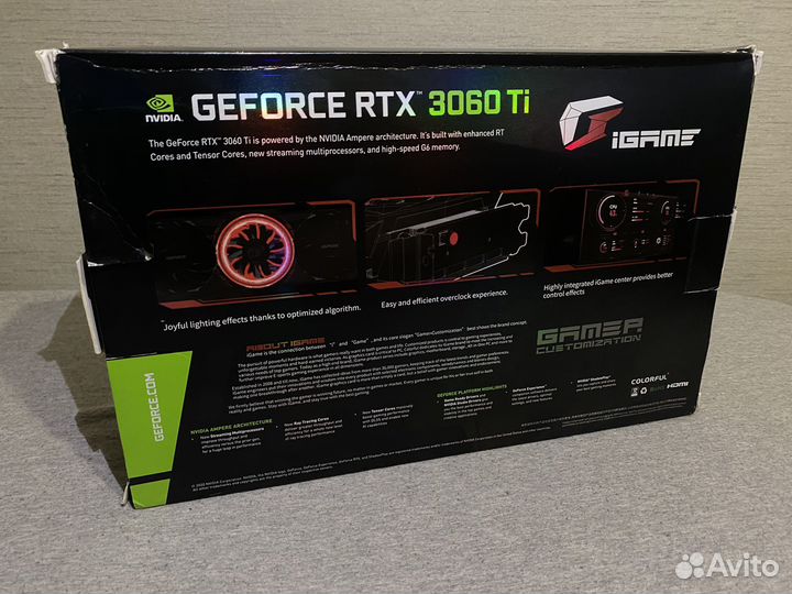 Видеокарта RTX 3060ti