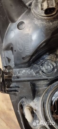 Фара правая на хюндай Гетц дорестайл