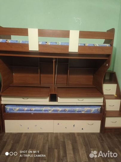 Двухъярусная кровать бу