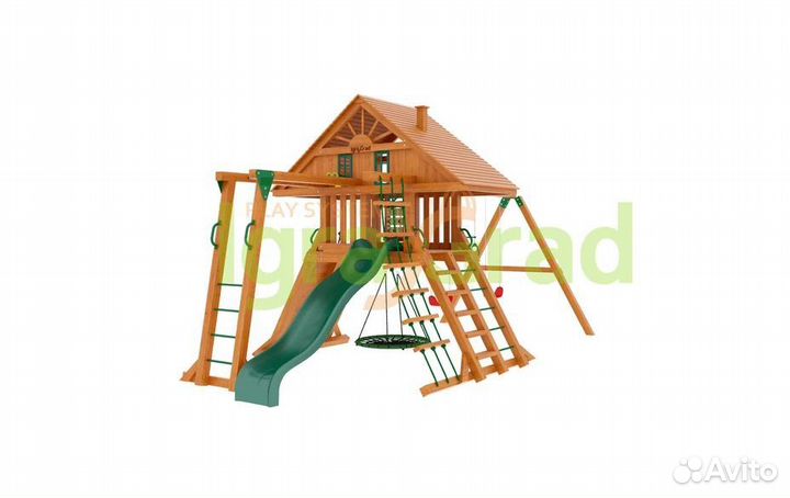 Детская площадка Крепость Фани с рукоходом (Домик)
