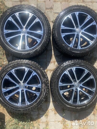 Колеса в сборе r17 215/55r17 зимние passat b8