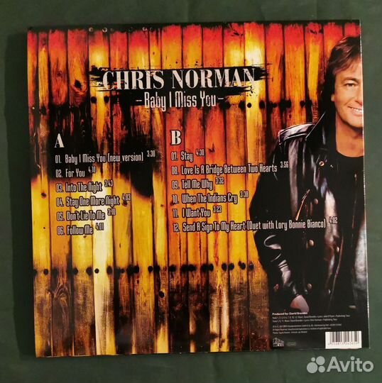 Виниловая пластинка Chris Norman