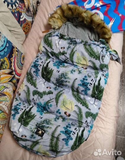 Зимний конверт в коляску elodie details