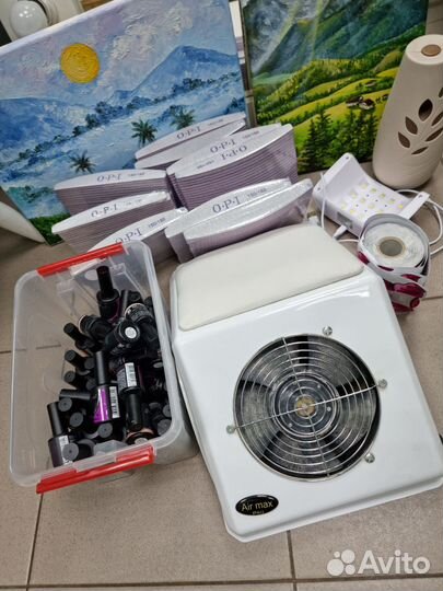 Все для маникюра,набор бу