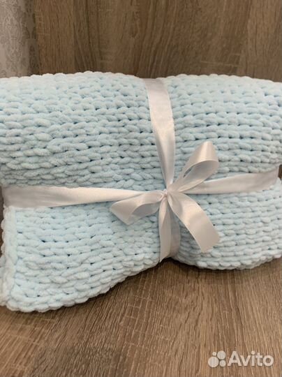 Плед ручной работы 100x120