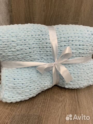 Плед ручной работы 100x120