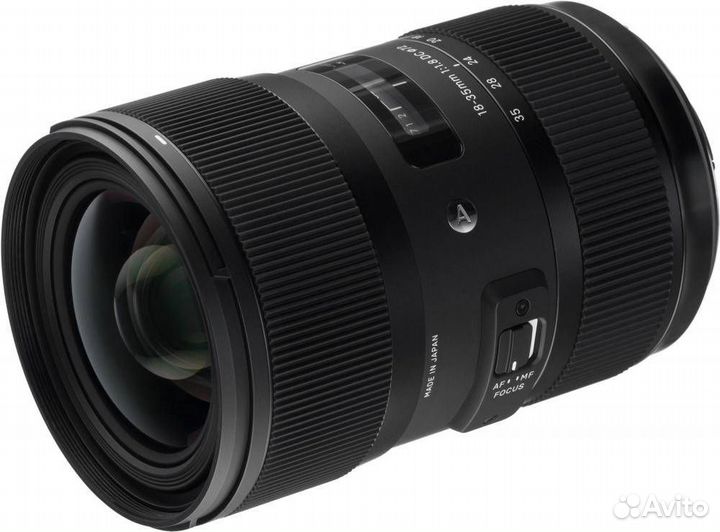 Объектив Sigma AF 18-35mm f/1.8 DC HSM Art Nikon