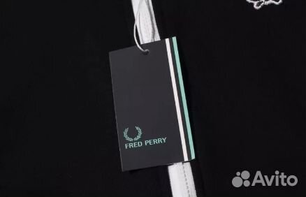 Fred perry олимпийка с лампасами