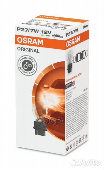 3157 osram Лампа P27/7W 12V 3157 Osram