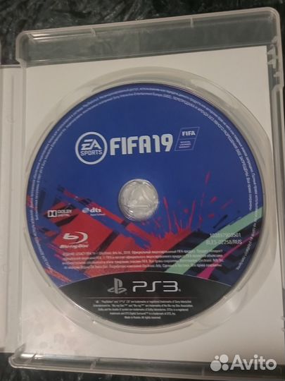 Диски на ps3 fifa 19