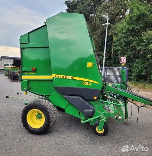 Пресс-подборщик John Deere 592, 2009