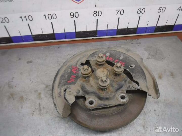 Диск тормозной задний левый Renault Fluence K4M