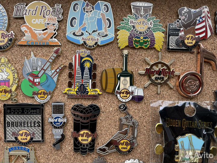 Значок Hard rock cafe / Хард Рок Кафе