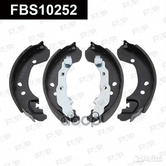 Колодки тормозные fbs10252 FAP