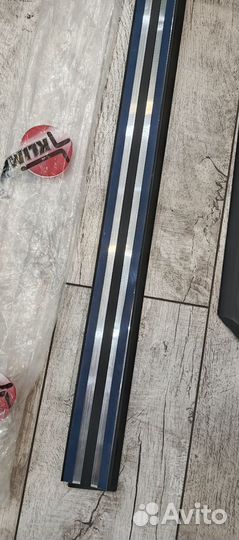 Молдинги на двери Lanos Ланос резиновые 6 шт