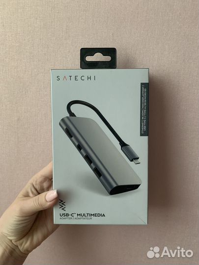 USB адаптер Satechi Type-C Multimedia Adapter