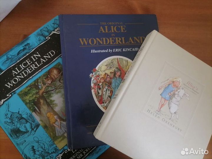 Алиса с иллюстрациями Helen Oxenbur и Eric Kincaid