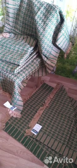 Накидка на кресло винтаж, шарфы СССР