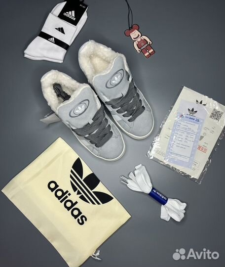 Кроссовки мужские Adidas campus 00s зимние