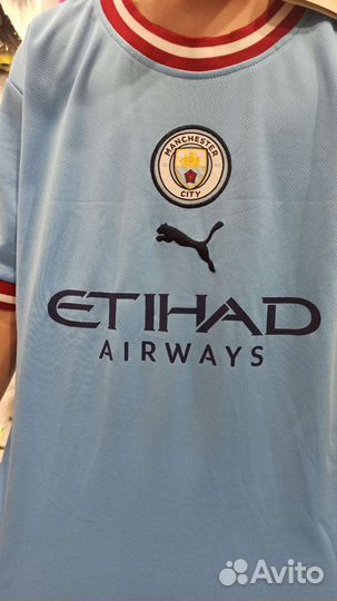 Детские бутсы и форма (Manchester City)