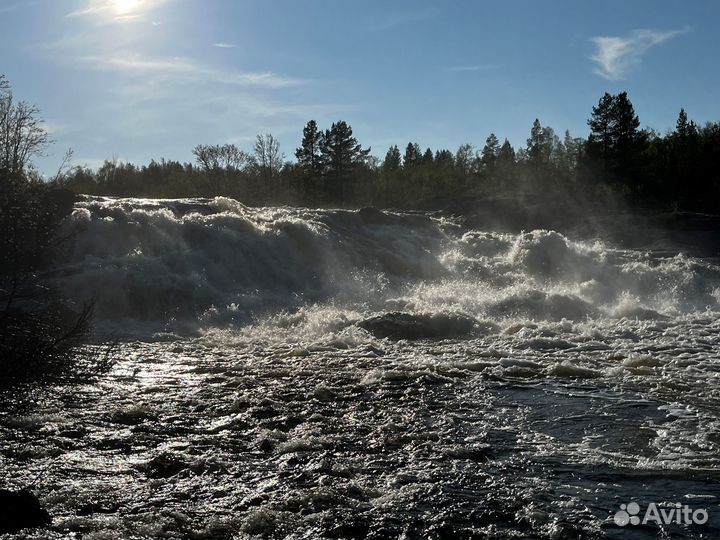 Водопады в окрестностях Мурманска