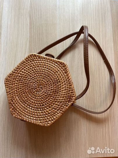 Сумка летняя плетеная