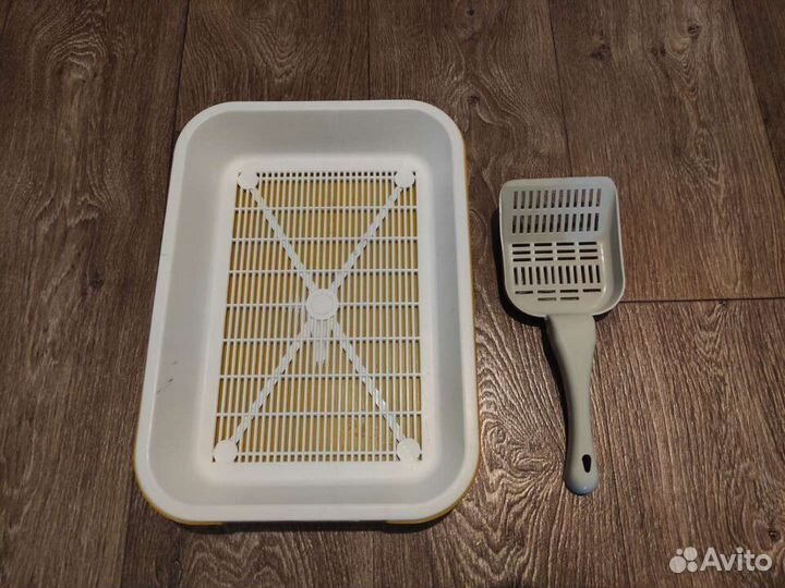 Лоток для кошек и совок