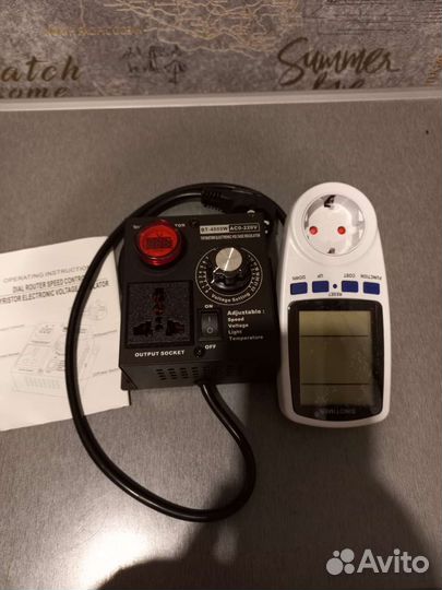 Регулятор мощности для тэна до 4 кВт. И ваттметр