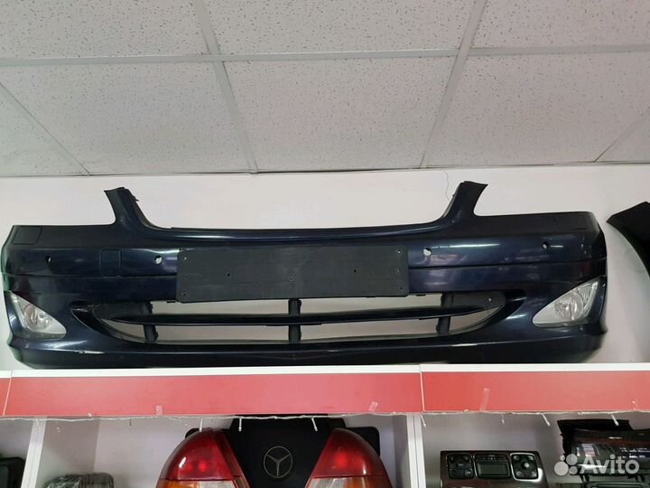 Мерседес W221, бампер передний