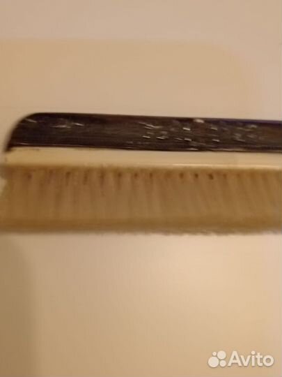 Щетки для маникюра старая серебро