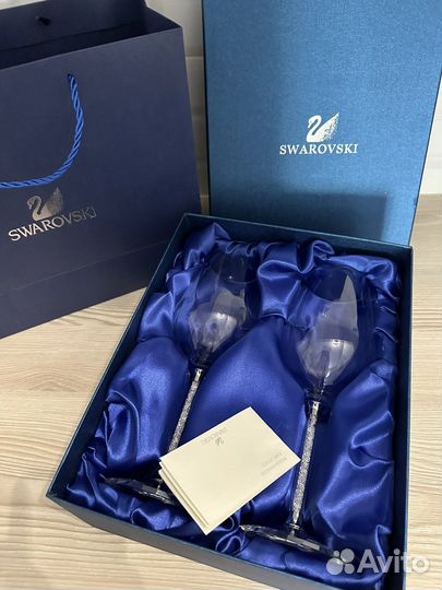 Бокалы swarovski
