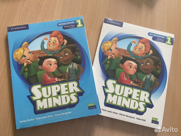 Super minds 1. 2 ED. ST.B+WB+CD