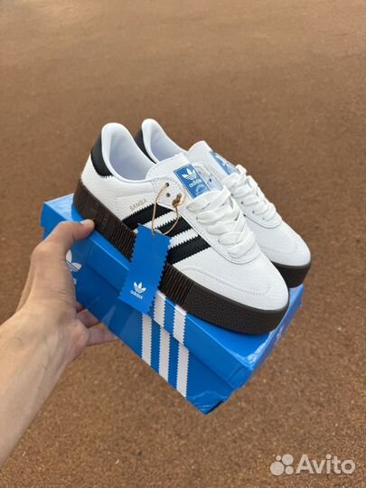 Кеды adidas Samba Rose white/black