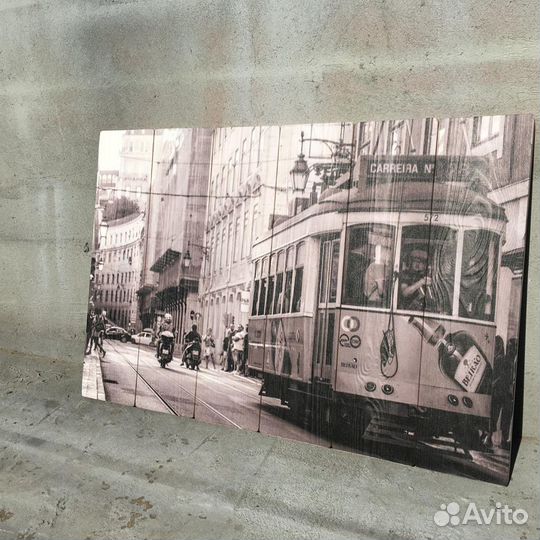 Модульные картины на дереве