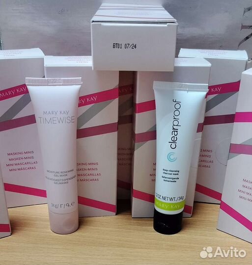 Маска угольная гелевая 07/24 Мэри Кэй