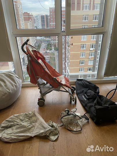 Коляска maclaren с сумкой