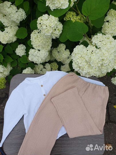 Костюм из муслина детский