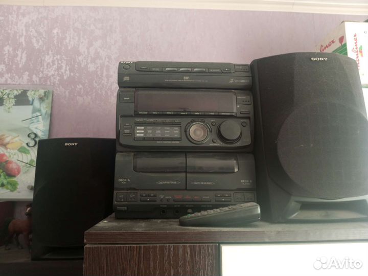 Музыкальный центр sony