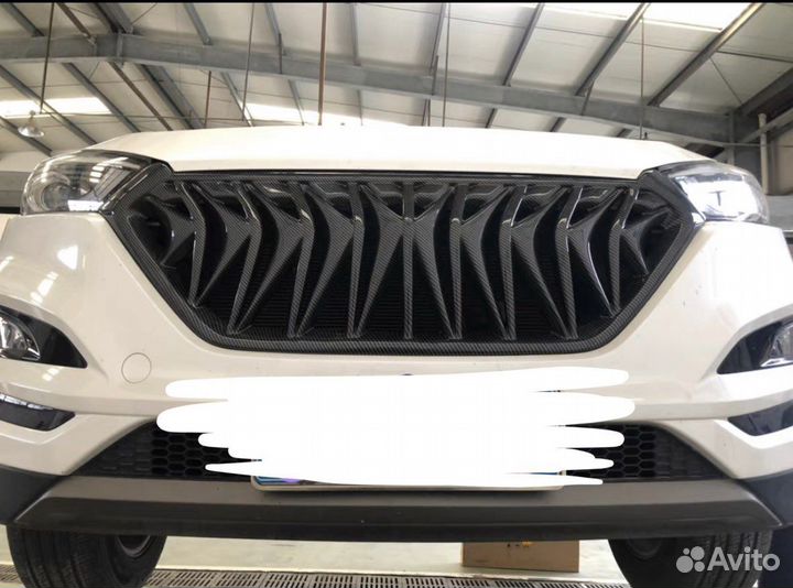 Решетка радиатора Hyndai Tucson 3