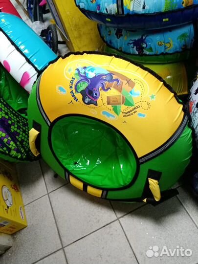 Тюбинг 95 см Ватрушка санки надувные в наличии