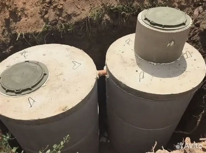 Монтаж септиков,водопровода и канализации