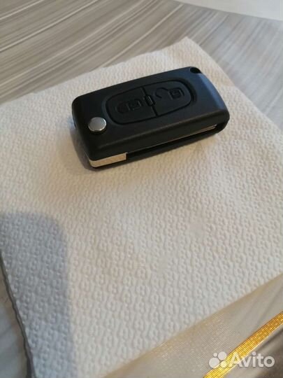 Корпус ключа peugeot