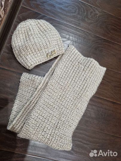 Комплект шапка, шарф
