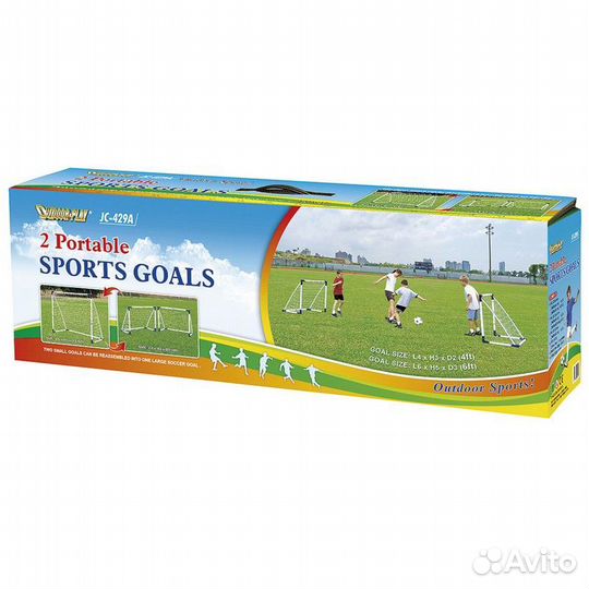 Ворота игровые DFC 4ft х 2 Portable Soccer goal42