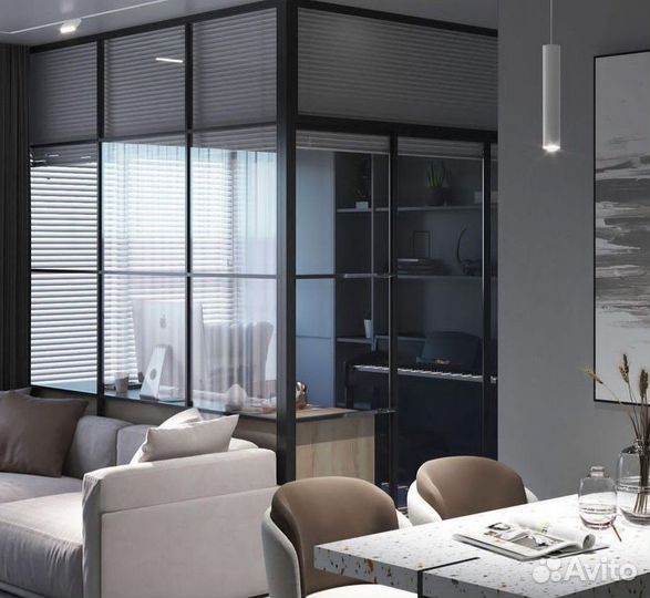 Перегородки раздвижные стеклянные