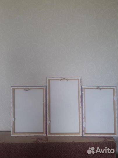 Картина орхидея из 3 частей