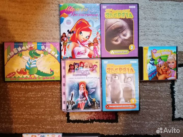 Dvd диски мультфильмы